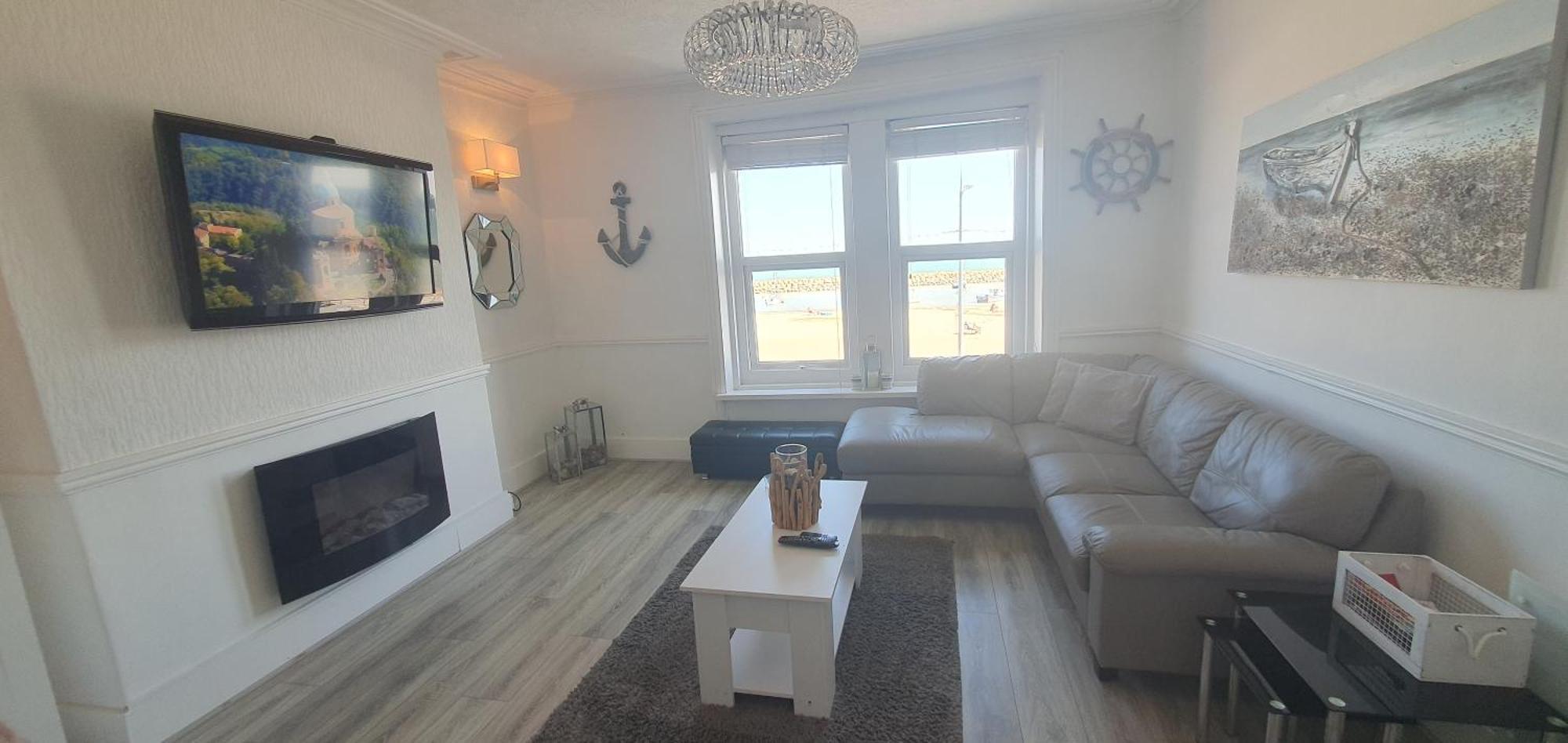 Appartamento 3 Harbour Views Rhôs-on-Sea Esterno foto