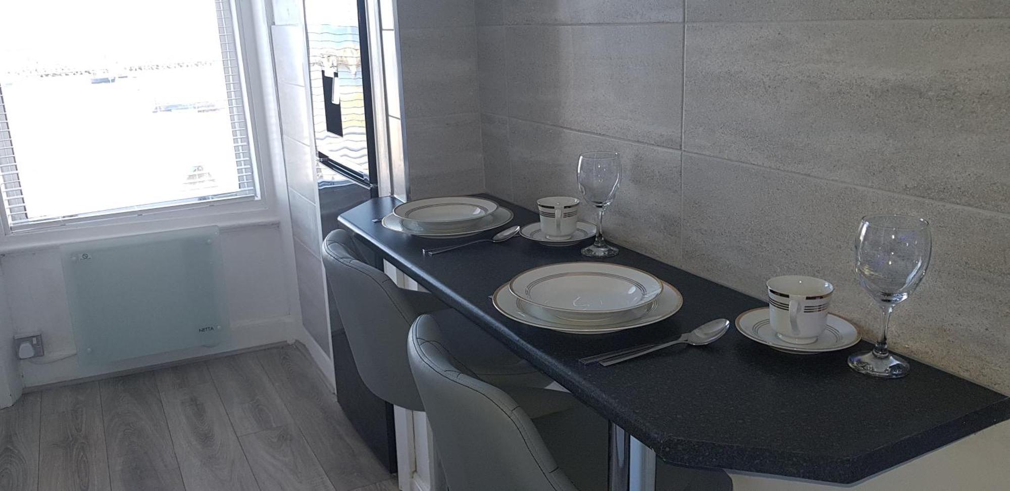Appartamento 3 Harbour Views Rhôs-on-Sea Esterno foto