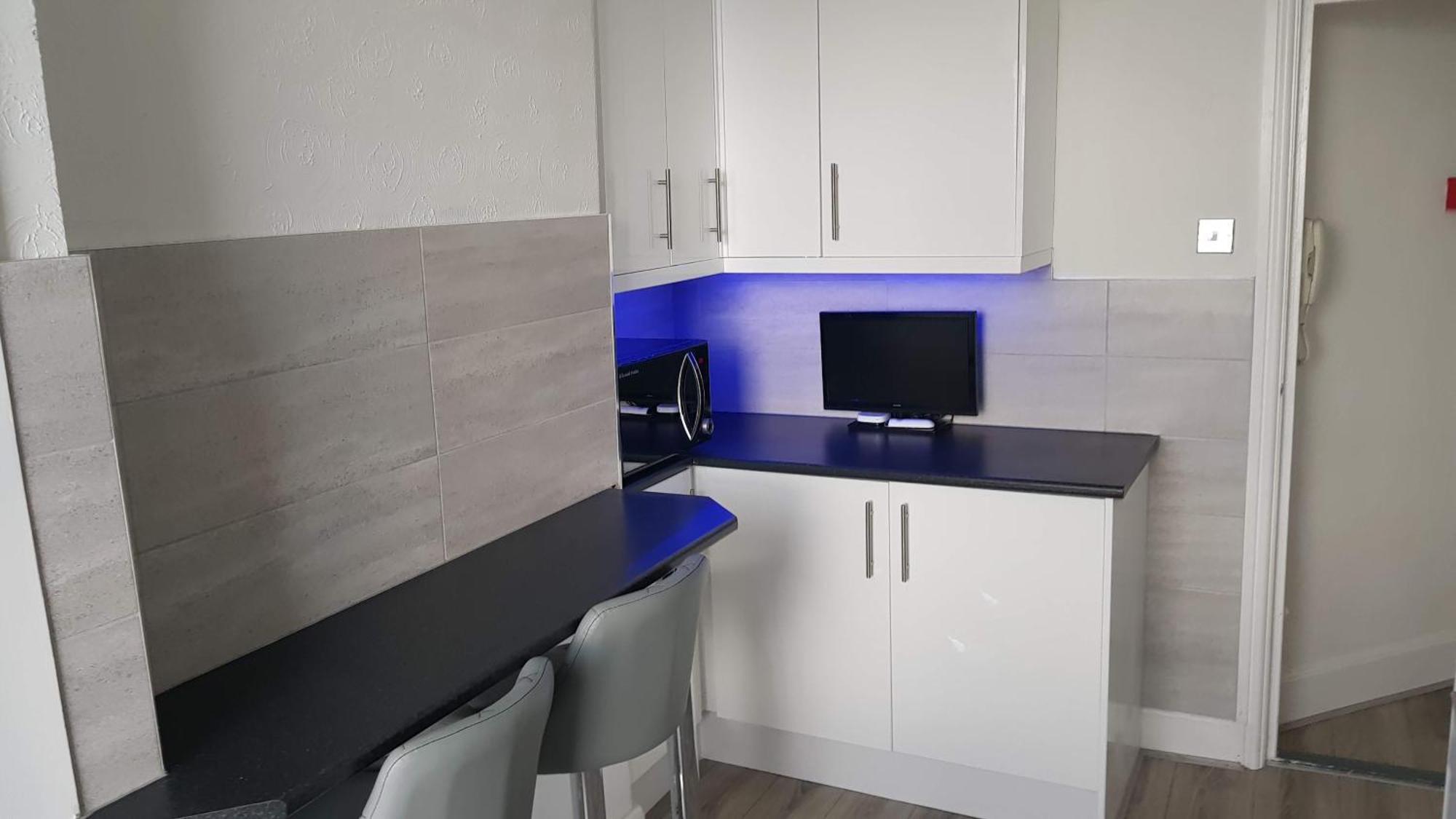 Appartamento 3 Harbour Views Rhôs-on-Sea Esterno foto